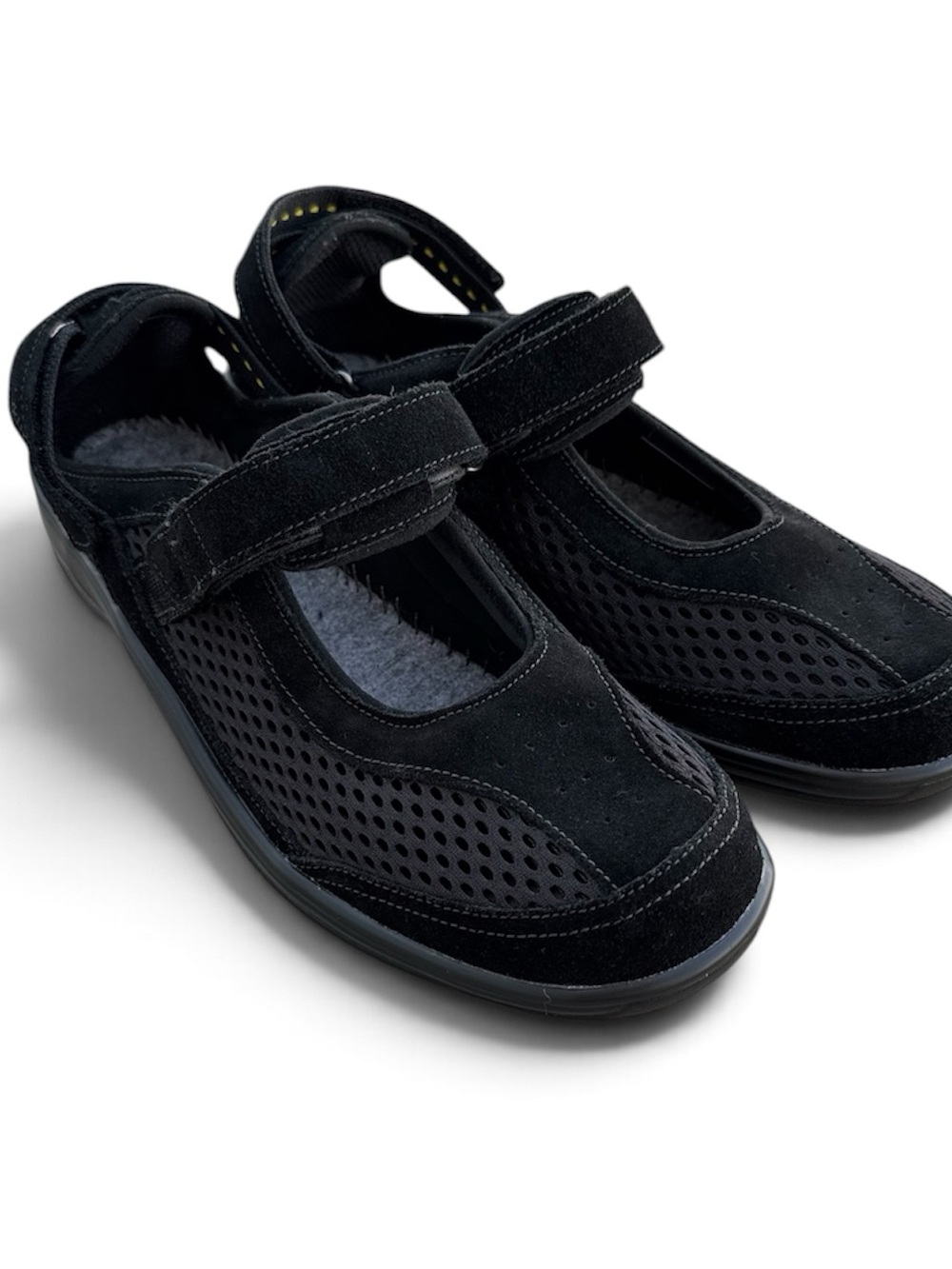 Orthofeet Sanibel 893 Black Mary Jane Shoes Size 9.5 B Medium